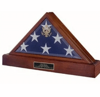 American Flag Display Case, Burial Display Case For Flag