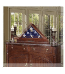 Burial Display Case For Flag