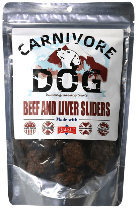 Carnivore DOG Beef and Liver Sliders