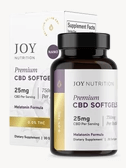 Joy Organics Broad Spectrum CBD Softgels with Melatonin