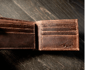 Kodiak Leather Bifold Leather Wallet