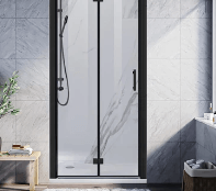 SUNNY SHOWER Bi Fold Shower Doors